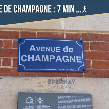 Terrasse 86 - Terrasse & Climatisation - 4-6 Personnes - Bnb Épernay Exterior foto