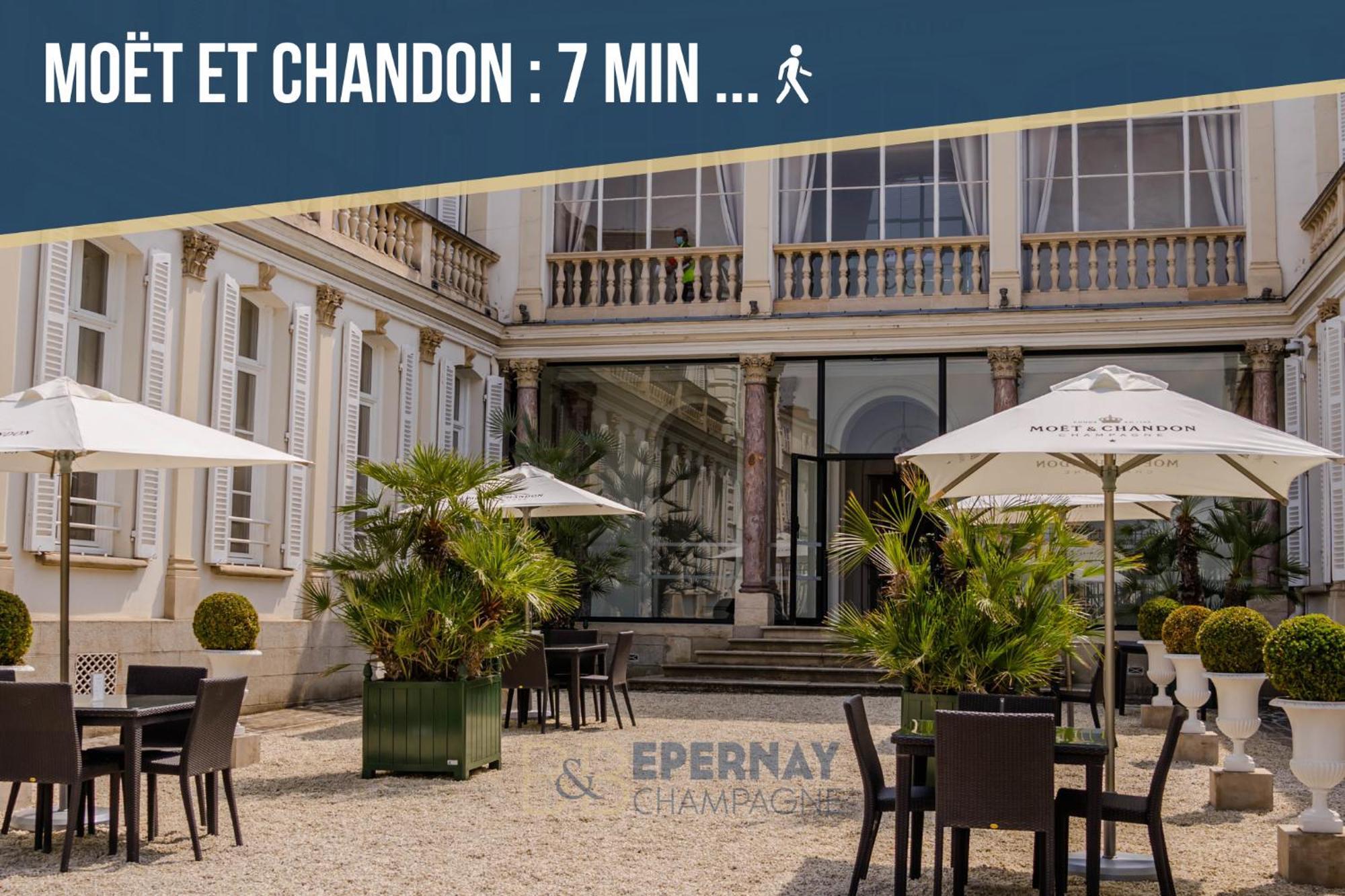 Terrasse 86 - Terrasse & Climatisation - 4-6 Personnes - Bnb Épernay Exterior foto